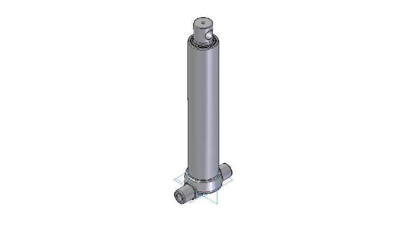 3526F - TELESCOPISK CYLINDER INFERIOR – HUL 2 TRIN REJSE 995 DIAMETER 95