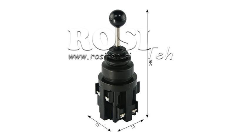ELEKTRILINE JUHTIMISJOYSTICK 5 POS