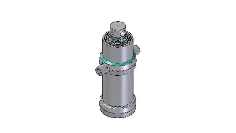 4045F -TELESCOPIKUS HENGER STANDARD/LYUK 4 SZINTŰ ÜTÉS 1490 FI 170