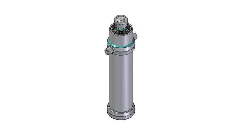 5012S - TELESCOPIC CYLINDER STANDARD/BALL 5 ETAPPI LÖÖK 2740 DIAMEETER 190