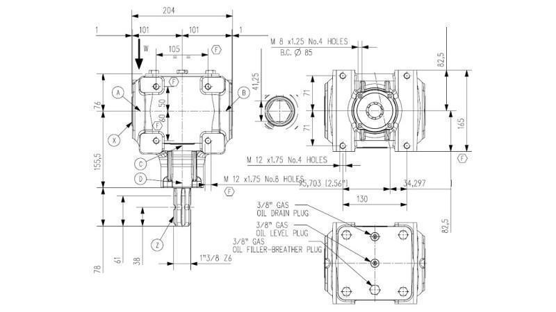 NURK VÄHENDI TB-27J 1.46:1 (40HP-29.4kW)