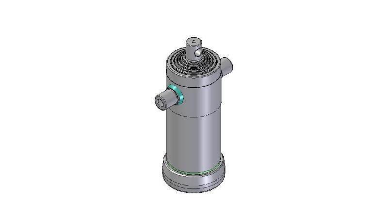 6009F - TELESCOPIC CYLINDER STANDARD/HOLE 6 STAGES STROKE 1780 FI 152