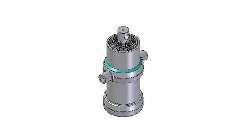 6022F -TELESCOPIKUS HENGER STANDARD/LYUK 6 SZINTŰ ÜTÉS 2245 FI 170
