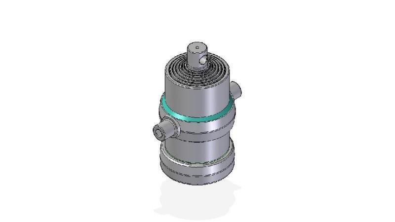 7018F -TELESCOPICKÝ CYLINDR STANDARD/DÍRA 7 STUPŇŮ ZDVIH 1800 FI 190