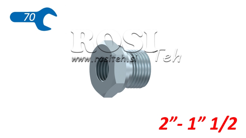 HIDRAVLIČNI ADAPTER MOŠKI-ŽENSKI 2- 1 1/2