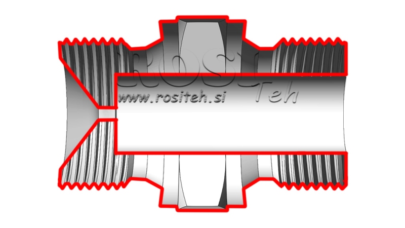 HÜDRAULILINE ÜHENDUSKONNEKTOR NZ
