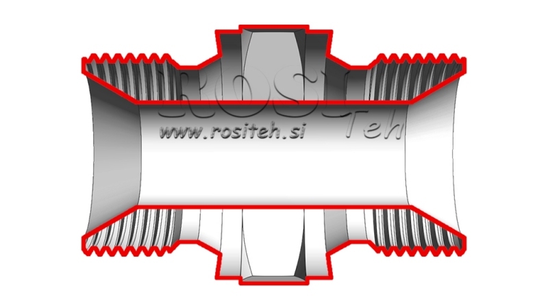 HIDRAVLIČNI DVOVIJAČNIK BSP 3/8