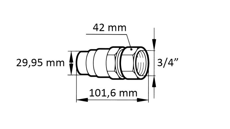 HITRA KAPCSOLÓ BAGER FFH FÉRFI 3/4