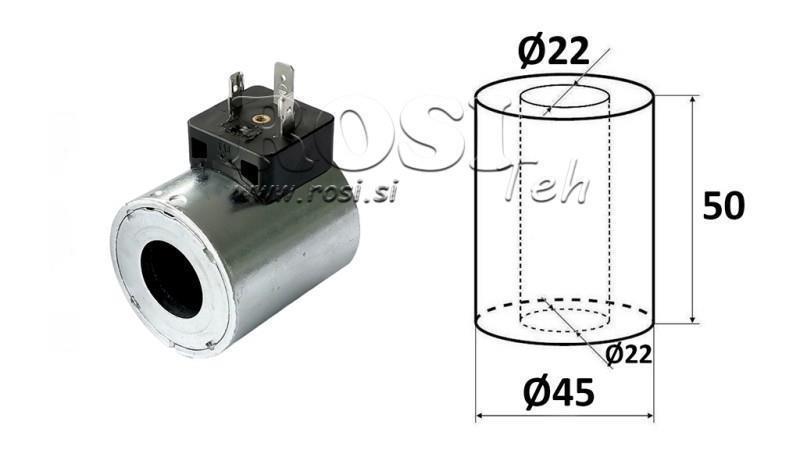 ELEKTROMAGNETILINE KEERIS 24V DC - DS3 - fi 22mm-50mm 31W