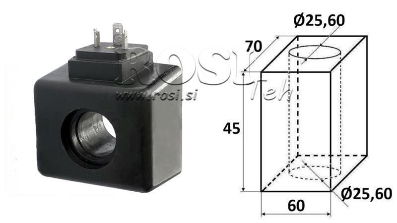 ELEKTRO MAGNETNA TULJAVA 230VAC - DS5 - fi 25,6mm-45mm
