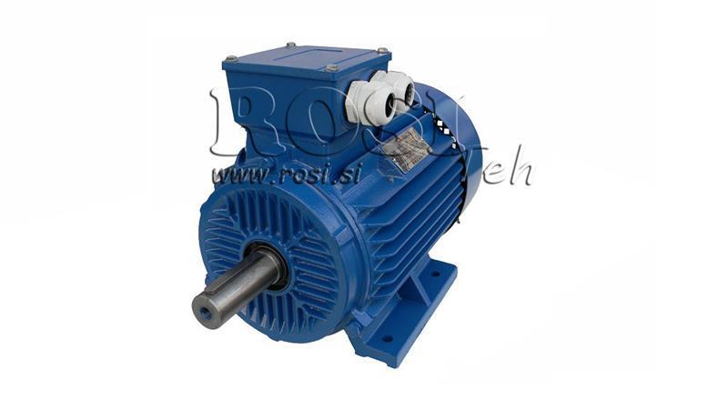 ELEKTRISK MOTOR 2P B3 3F fødder