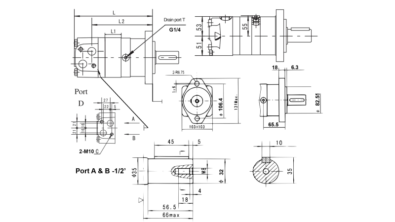 HIDROMOTOR MS 100 ECO (ALSG3-100)