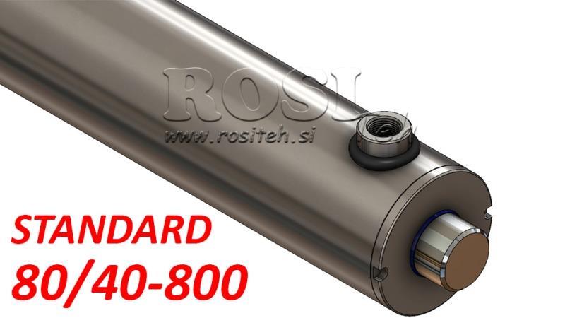 HÜDRAULILINE SILINDER STANDARD 80/40-800