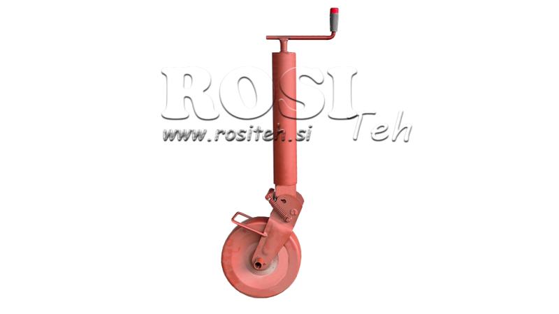  NAVOJNAPOTPORNA NOGA 240MM - 700KG S POTPORNIM KOTAČEM