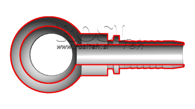 HÜDRAULILINE ÜHENDUS RNR SILMUS DN25-1