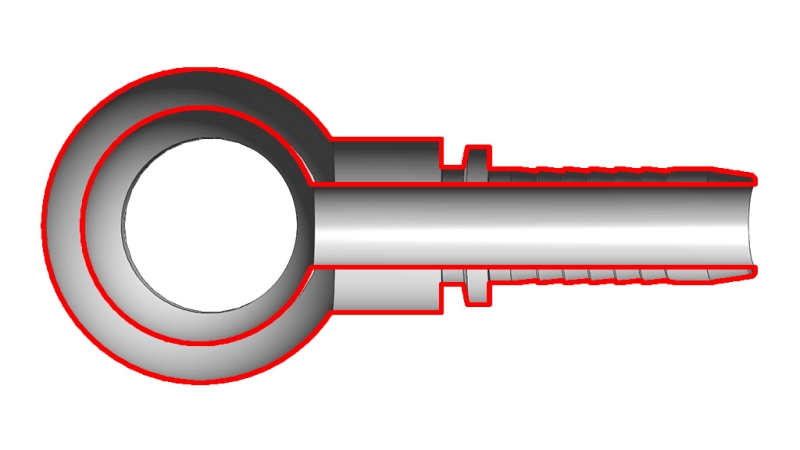 HÜDRAULINE ÜHENDUS RNM SILM DN6-M10X1