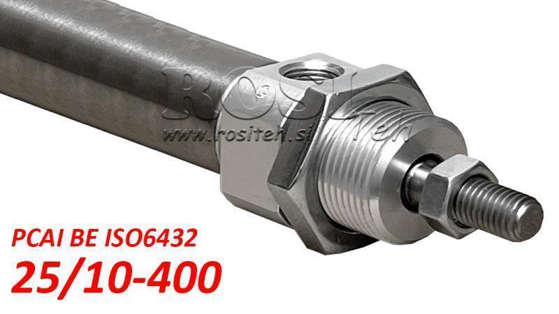PNEUMATISK CYLINDER PCAI 25/10-400 BE ISO6432