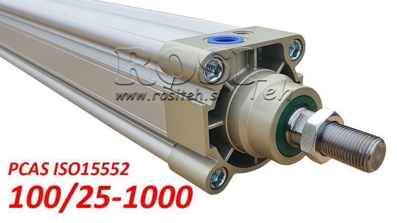 PNEUMATILINE SILINDER PCAS 100/25-1000 BE ISO15552
