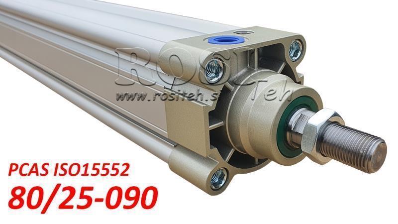 PNEUMATICKÝ CYLINDR PCAS 80/25-090 BE ISO15552