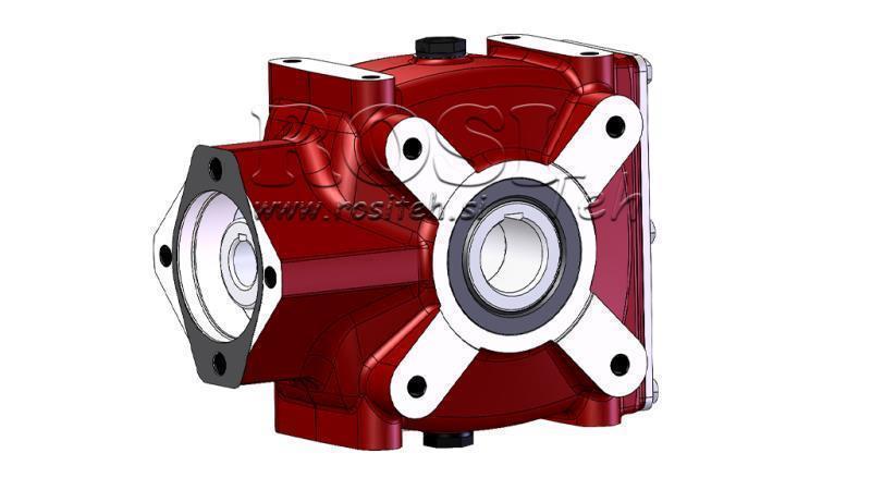 GEARKASSE - GEARKASSE RT120 TIL HYDRAULIKMOTOR MP/MR/MS FORHOLD 4.1:1