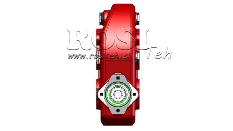 PŘEVODOVKA - PŘEVODOVKA RT250 PRO HYDRAULICKÝ MOTOR MP/MR/MS POMĚR 21.1:1