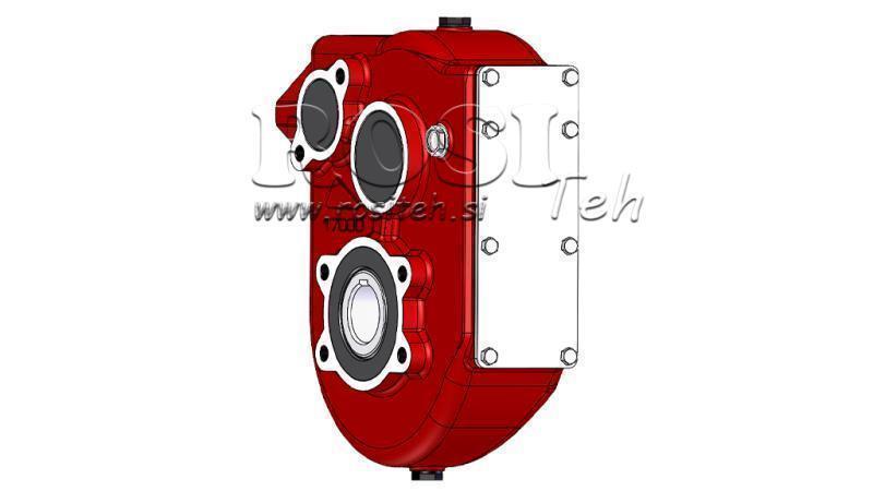 PŘEVODOVKA - PŘEVODOVKA RT360 PRO HYDRAULICKÝ MOTOR MP/MR/MS POMĚR 31.4:1