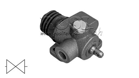 END TIPPER VENTIL TFC-TS-1/2 - NORMALT LUKKET