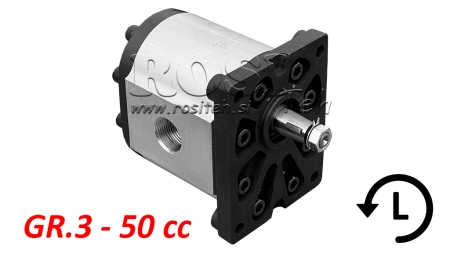HIDRAULIKUS SZIVATTYÚ GR.3 50 CC BAL - MENET