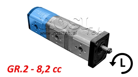 HÜDRAULIKAPUMP 20A8,2X066 TAGUMINE GR.2 8,2 CC VASAK