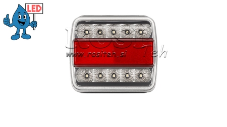 LED ΠΙΣΩ ΦΩΤΙΣΤΙΚΟ ΓΙΑ ΤΡΕΙΛΕΡ ΣΥΝΔΥΑΣΜΕΝΟ 4 ΛΕΙΤΟΥΡΓΙΕΣ 12V ΛΕΥΚΟ