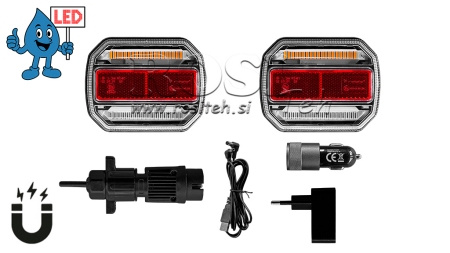 LED MAGNETILGUSE KOMPLEKT – JUHTMETA 12/24V KANBUS