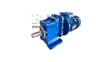 3Fase 1.5kW-ELEKTRISK MOTOR MED ERC03 REDUCER MS90 56rpm