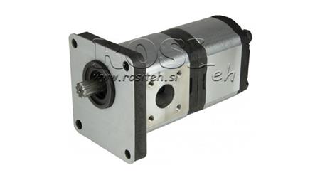 BOMBA HIDRÁULICA TRACTOR - OEM 47129337 - CNH TLA 2WD 20 11 cc IZQUIERDA
