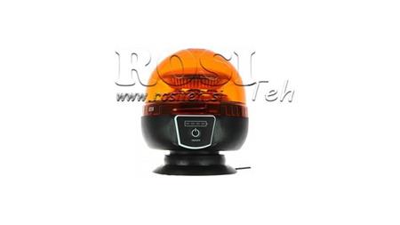 LED ROTUJÚCE MAGNETICKÉ SVETLO - NA BATÉRIE