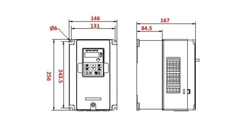 FREKVENČNÍ MĚNIČ-INVERTOR 3Fáze 5.5kW GD20-5R5G-4-EU