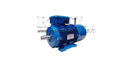 1.1kW-MOTOR ELÉCTRICO CON FRENOS MSH 80 3-4_1390rpm 3Fase patas-B3