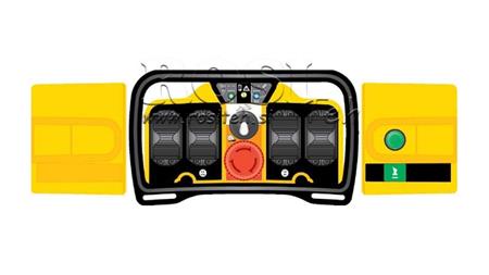 CONTROL REMOTO POR RADIO - PROPORCIONAL - KRON M4 10010 Básico
