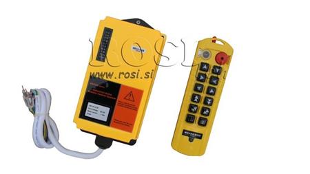 RAADIO KAUGJUHTIMINE 12CH - 24V