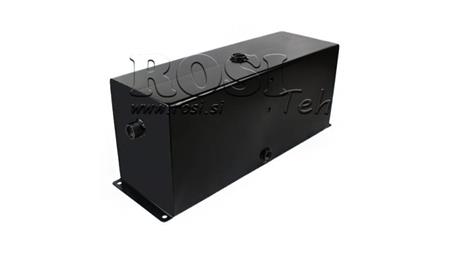 METAL RESERVOIR 25 LITER KUBE 260x170x600mm