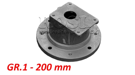 HYDRAULISK FLANGE - KLOKKE LS201 (EM0,55-1,5KW/GR1)