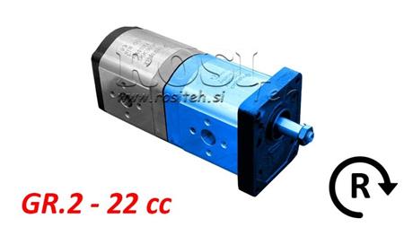 HÜDRAULIKAPUMP 20C22X067 EES GR.2 22 CC PAREM