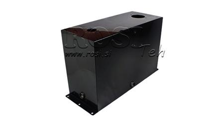 KOVOVÁ NÁDRŽ 45 LITRŮ KUBUS 400x250x635mm PŘÍPRAVA NA NÁVRATOVÝ FILTR