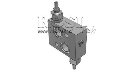 HYDRAULISK TRYKREGULATOR 30-210 BAR TIL HYDRAULIKMOTOR MS