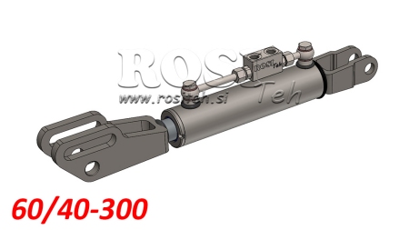 2TON. HYDRAULISK TOPSTANG FORK 60/40-300 (650MM-950MM)