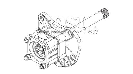 HYDRAULICKÉ ČERPADLO - MERCEDES AXOR 1