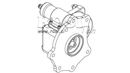 VÝSTUP PRE HYDRAULICKÉ ČERPADLO - MERCEDES ATEGO-2 - 7 DIER