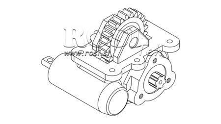 SALIDA PARA BOMBA HIDRÁULICA - IVECO 2828 MECÁNICO