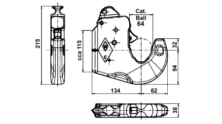 HÜDRAULILINE KESKTÕMMITS AUTOMATIC KAT.3 WALTERSCHEID