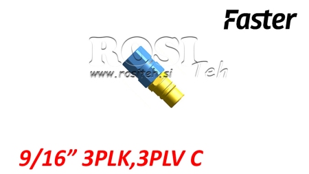 MEESPISTIK MULTI-FASTER 9/16 3PLK 3PLV C LIIKUV OSA