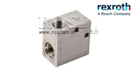 KORPUS 2-SUUNALISE HÜDRAULILISE VENTIILI REXROTH 3/8 40-LIT